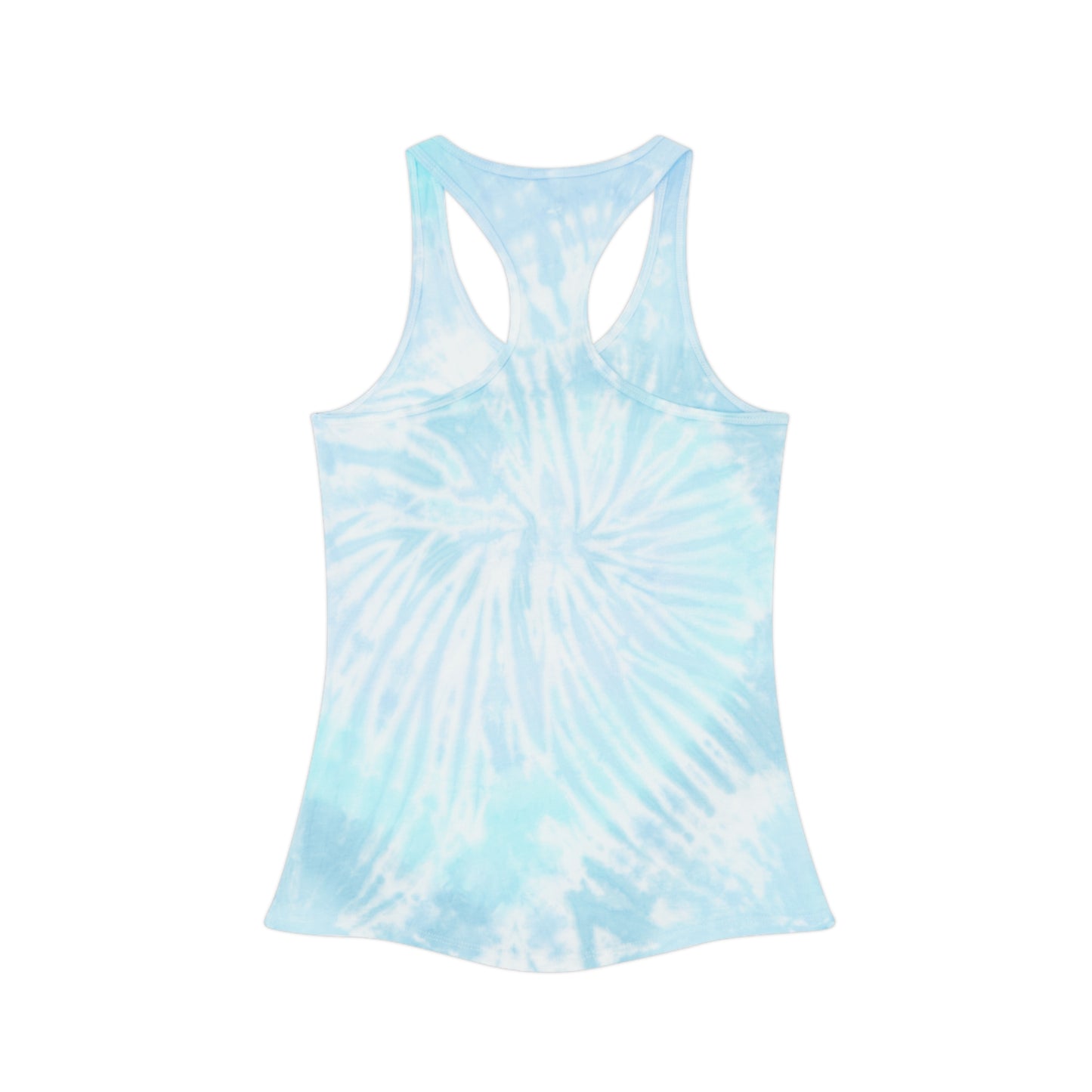 Tie Dye Racerback Lake Tahoe "Respect the Locals" Tank Top