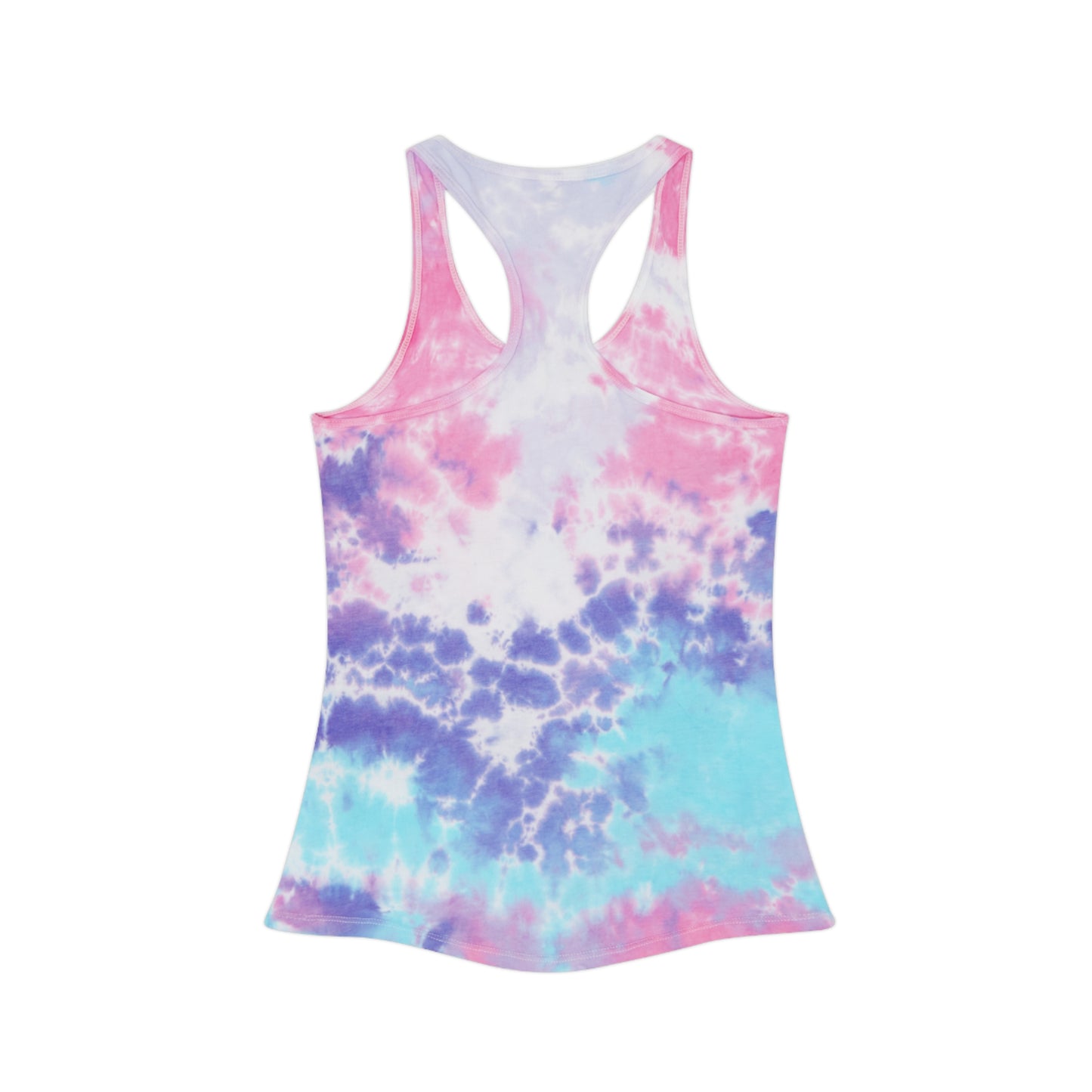 Tie Dye Racerback Lake Tahoe "Respect the Locals" Tank Top