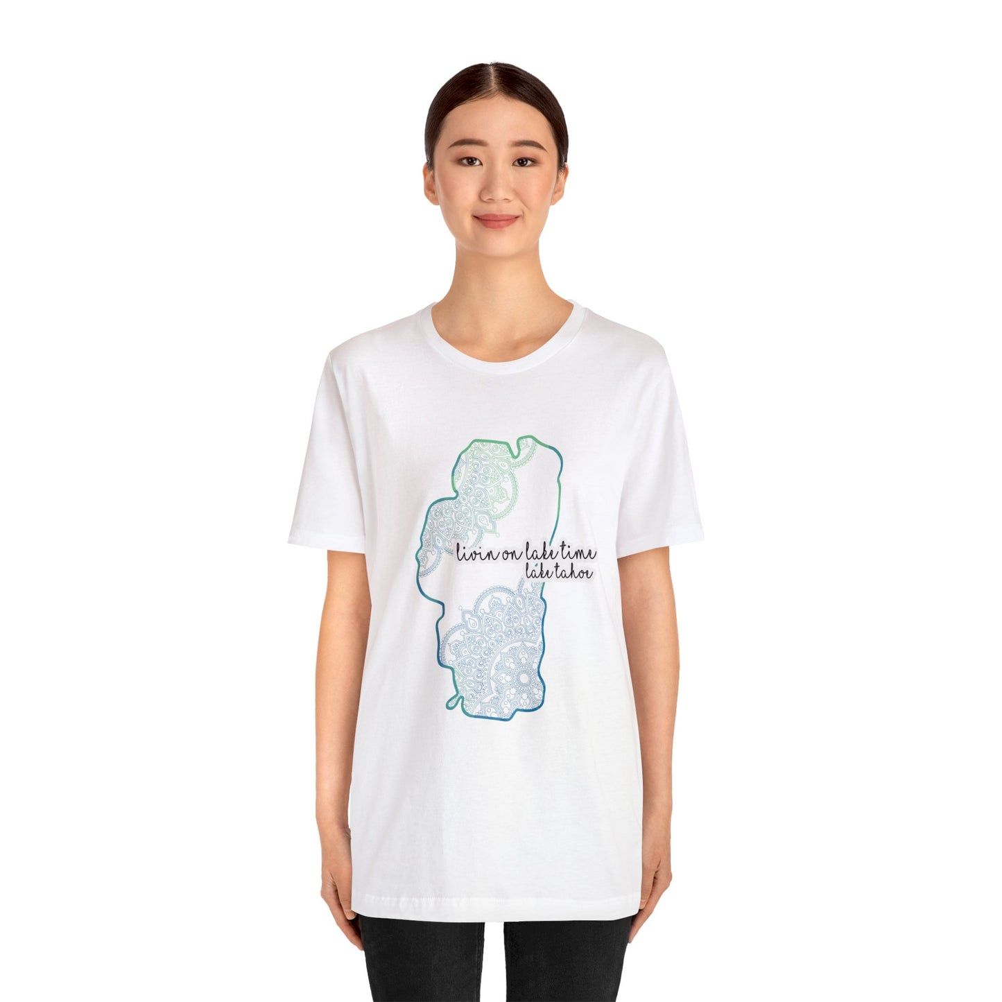 Unisex Jersey Short Sleeve Lake Tahoe Tee