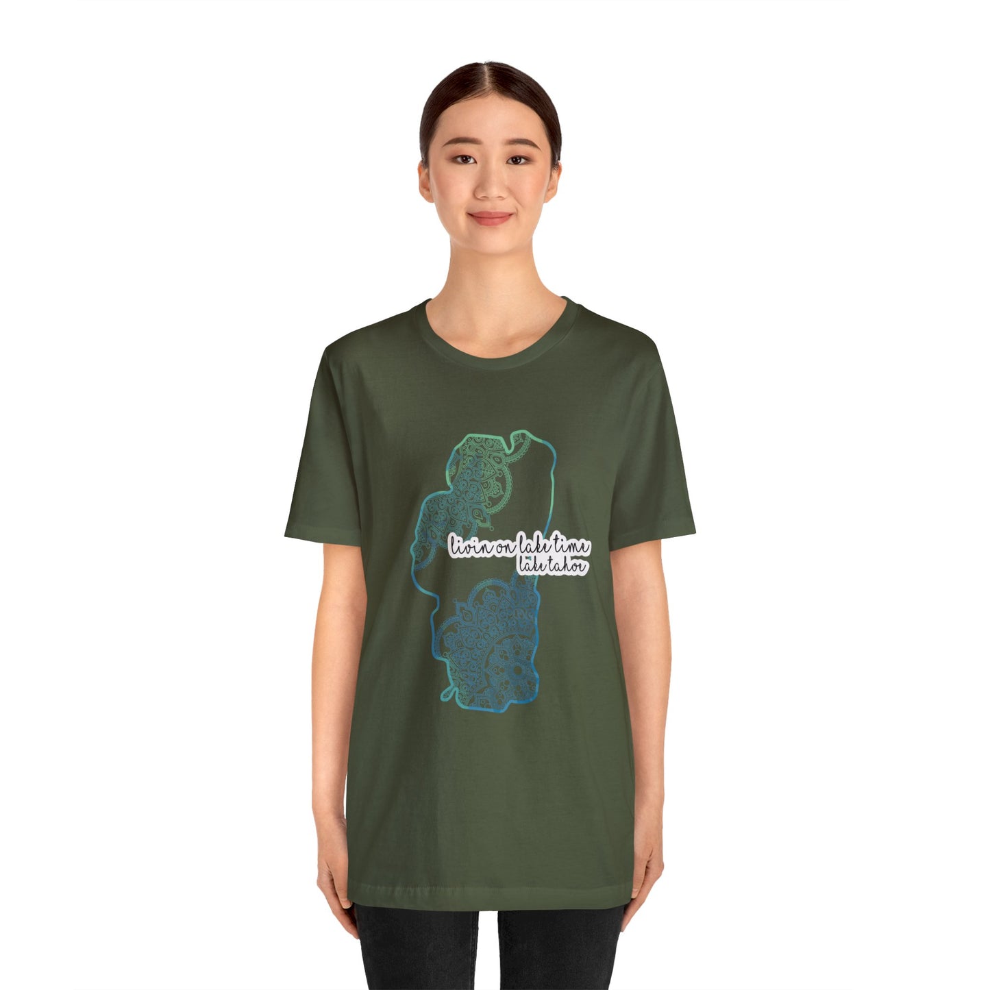 Unisex Jersey Short Sleeve Lake Tahoe Tee