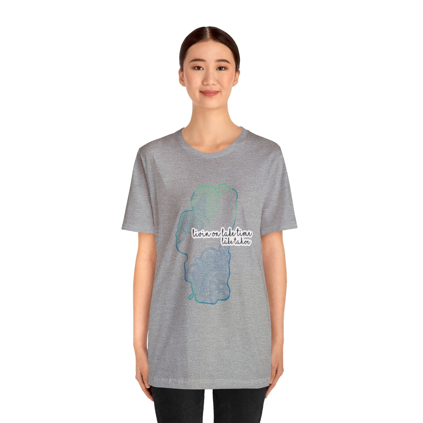 Unisex Jersey Short Sleeve Lake Tahoe Tee