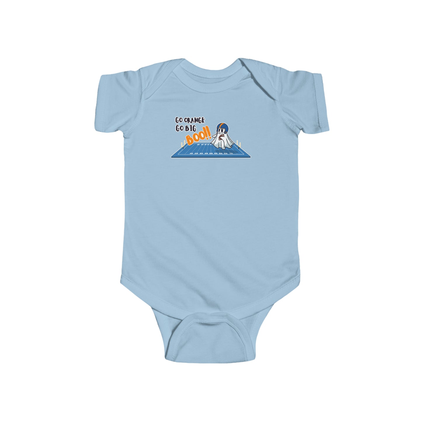 Infant Fine Jersey Bodysuit. GO BIG BOO!!